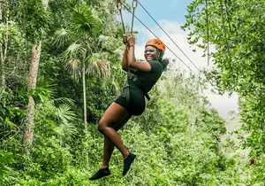Private Coba & Jungle Adventure: Zipline, Rappel & Cenote