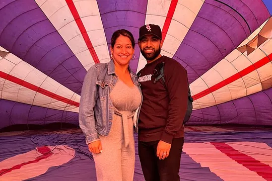 Teotihuacan Sunrise Hot Air Balloon Flight with Breakfast