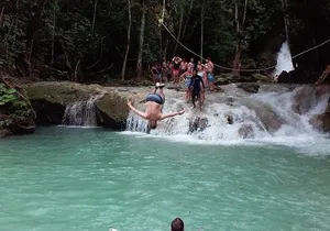 Blue Hole & Jamaica Sightseen Tour Included Transportation