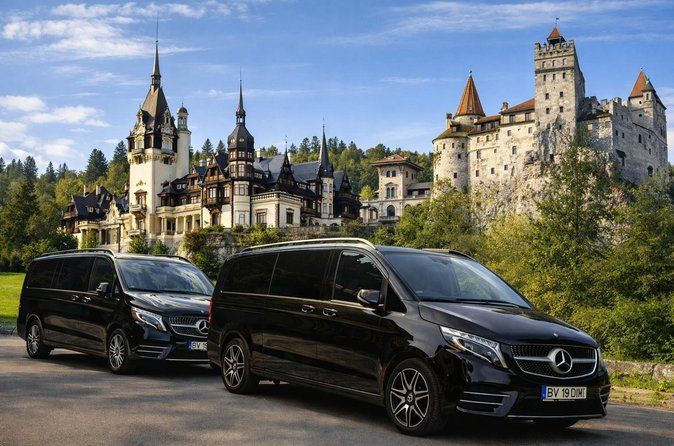 3-Castle: Peles,Bran,Rasnov,Sinaia Monastery from Brasov w pickup