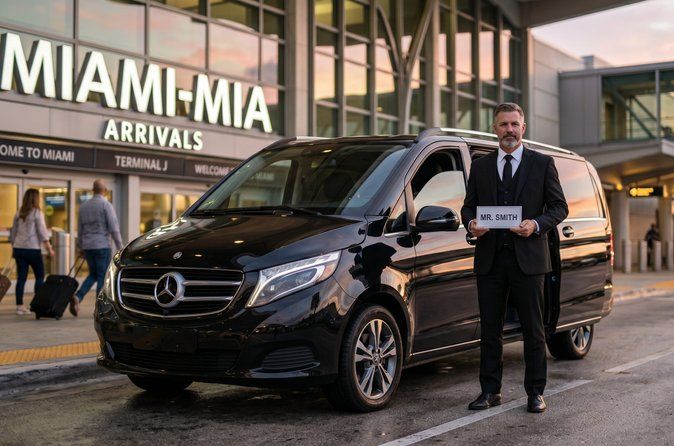 Miami: MIA Airport Private Transfer to/from Miami City or Beach