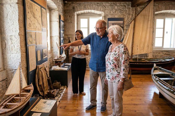 Private Cultural Walking Tour in Rovinj Historic Harbor