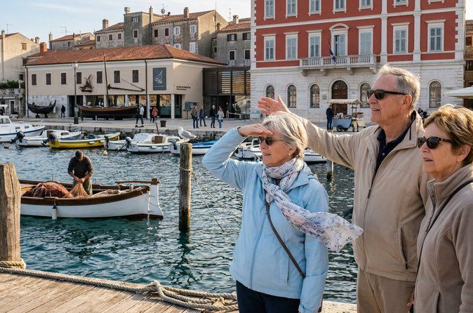 Private Cultural Walking Tour in Rovinj Old Town