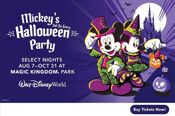 Mickey's Not So Scary Halloween Party at Magic Kingdom in Orlando