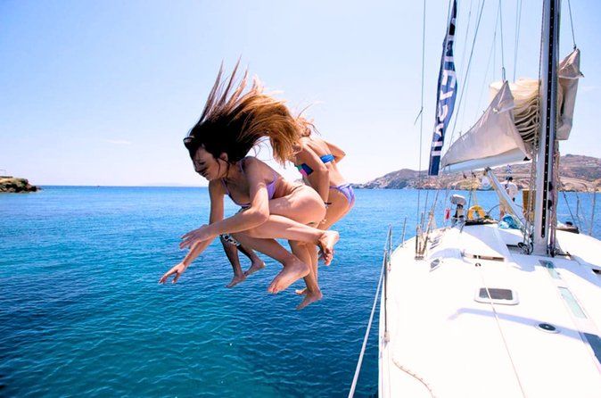 Heraklion: Full Day Sailing Experience-Dia Marine Area with Lunch