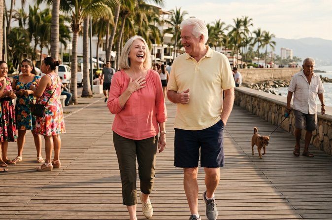 Private Romantic Walk in Puerto Vallarta Old Town
