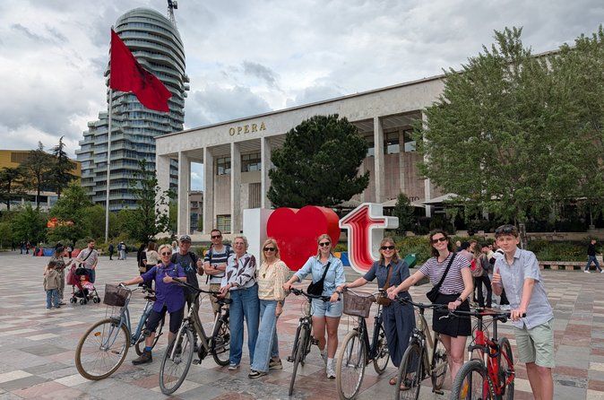Bike Tour Tirana - 3 Times a Day - VisitAlbCom