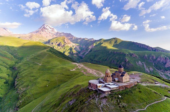 From Tbilisi: Kazbegi Day Tour, Gergeti Trinity, Ananuri &Gudauri