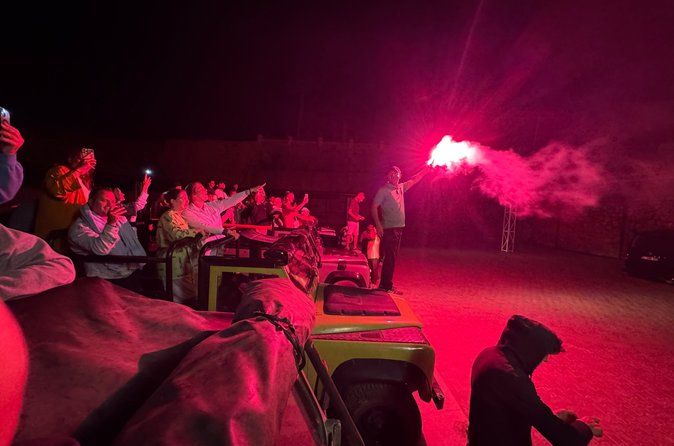 3in1: Night Jeep Safari & Boat Tour & Dinner from Alanya