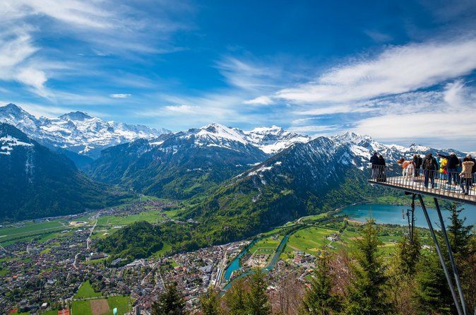 Attraction Ticket: Harder Kulm Funicular Ticket from Interlaken