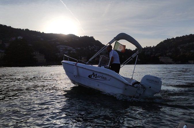 Self Drive Boat Rental License Free in Lake Como