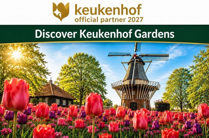 Amsterdam: Keukenhof Entry & Shuttle Bus with Flexible Return