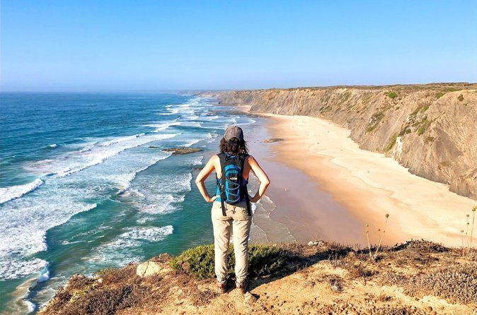 From Lagos: West Coast Hiking Tour with Sunset Tapas & Wine
