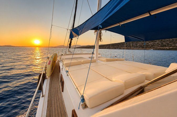 Private Sunset Boat Tour in Bodrum With Dinner