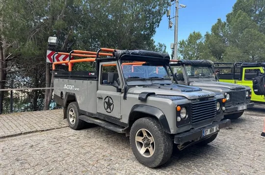 3in1: Night Jeep Safari & Boat Tour & Dinner from Alanya