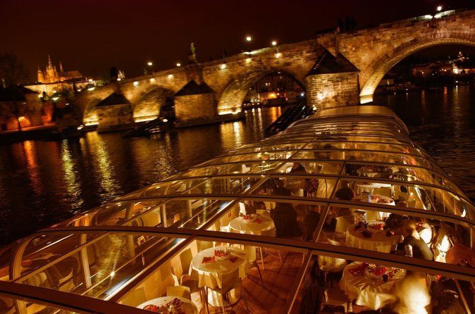 3-Hour Prague by Night Dinner Cruise