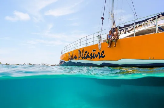 Aruba Morning Snorkel Sail aboard Palm Pleasure Catamaran