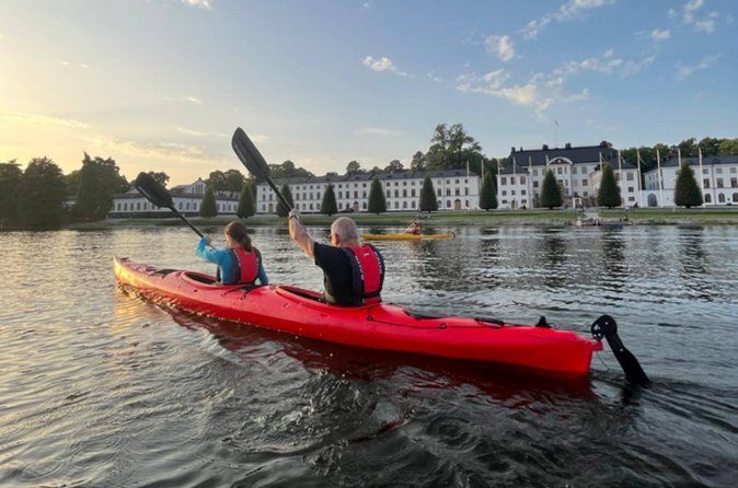 Sunset Kayak Tour in Central Stockholm and Swedish Fika