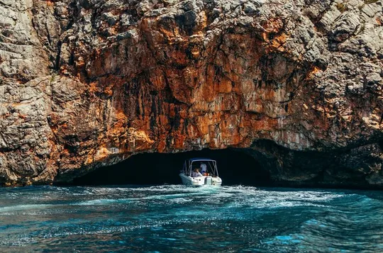 Blue Cave & Perast Private Boat Tour from Herceg Novi (3h 30min)