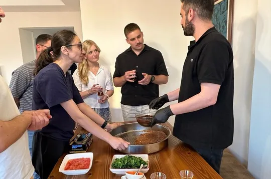 Historic Dish (Çiğköfte) Cooking & Dining w/Music at Local Home