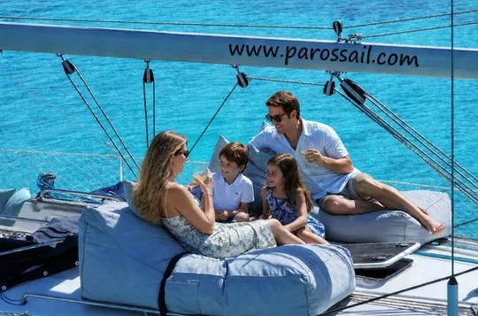 Private half day cruise The Blue Lagoon with Paros Sail