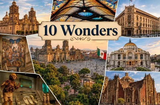 10 wonders of the Historic Center of Mexico City food and music