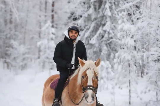 Riding Tour with Finnhorses at Santa Claus Village