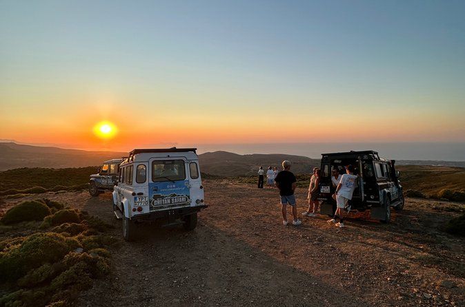 Half Day Sunset Tour in Rethymno with Dinner and Wine