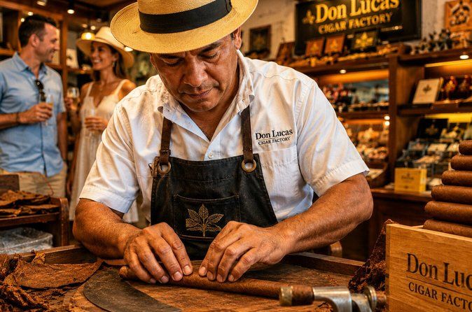 Punta Cana Don Lucas Cigar Factory Tour with Rum Tasting