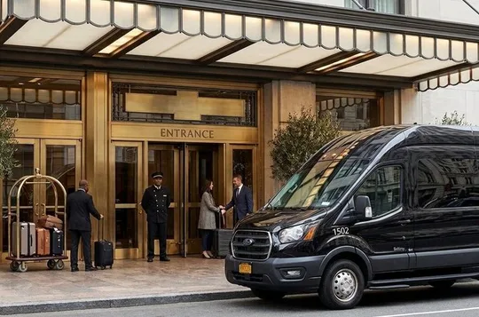 Manhattan to JFK One Way Shared Departure Transfer