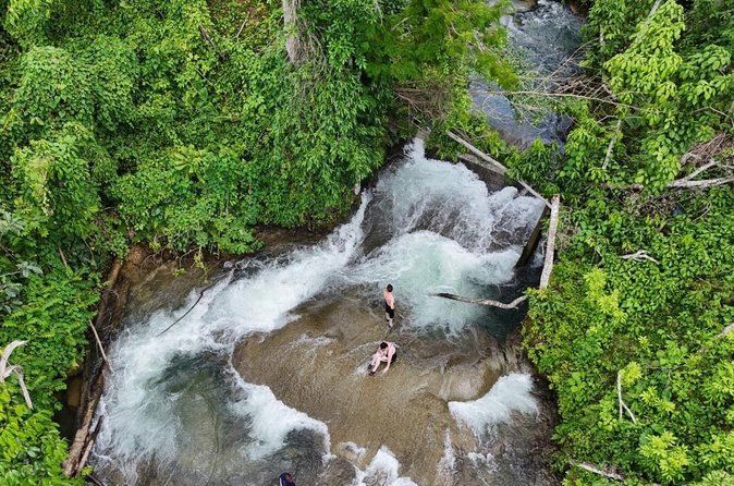 Hidden Waterfalls, Bird Sanctuary & Bamboo Rafting combo package
