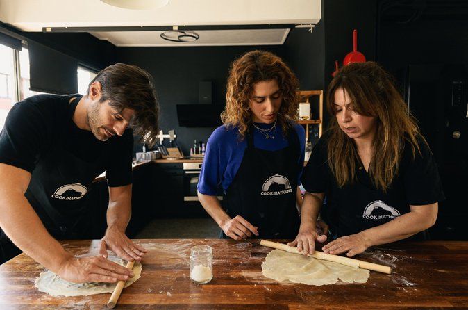 Hands-on Greek Cooking Class in Athens with Acropolis View & Meal
