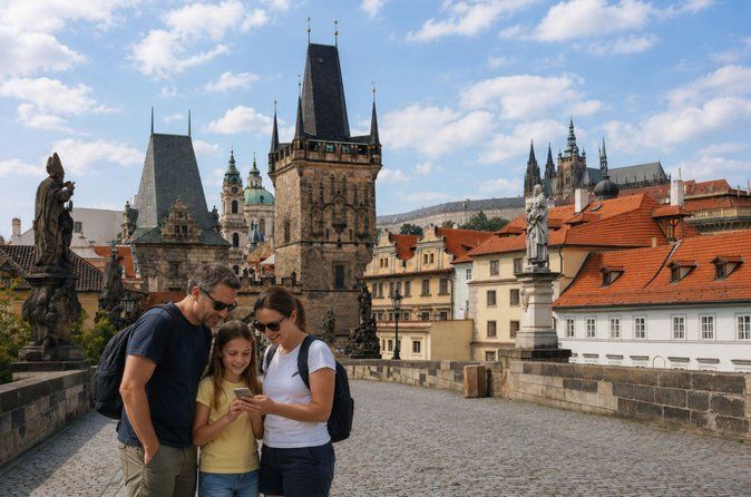 Prague Scavenger Hunt & Highlights Self-Guided Walking Tour