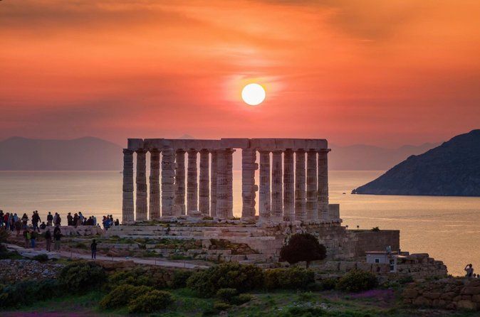 Cape Sounio Private half day Poseidon Athenian Riviera sunset