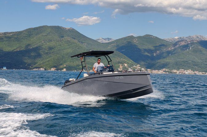 From Kotor Private Blue Cave Luxury Boat Experience