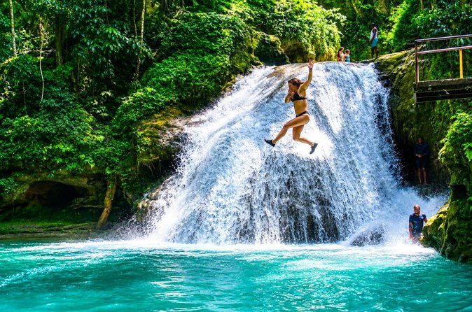 Horseback Ride & Swim/ Blue Hole Adventure Combo Jamaica