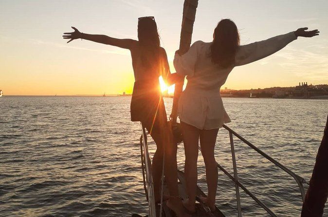 Lisbon - Romantic Sunset Cruise on a Vintage Sailboat