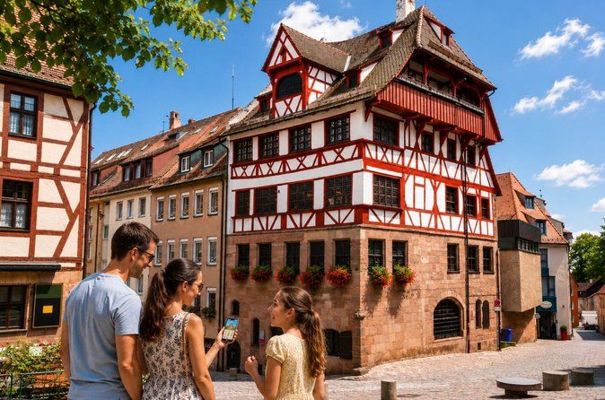 Nuremberg Scavenger Hunt & Highlights Self-Guided Walking Tour