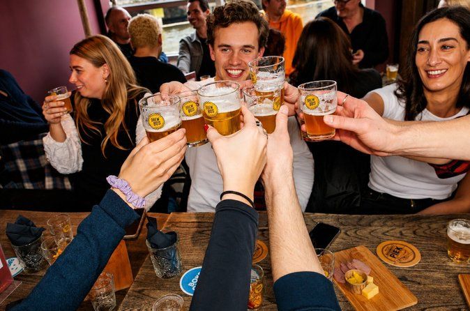 Amsterdam Guided Craft Beer Tasting with Cheese & Sausage