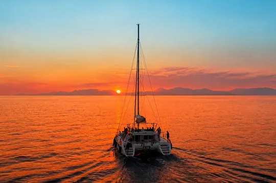 3-Hours Sunset Catamaran Cruise with Dinner all Inclusive