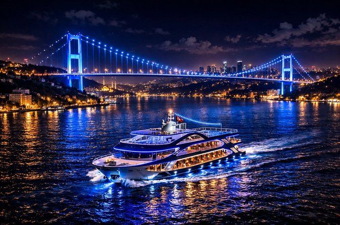 Bosphorus Dinner Cruise with Turkish Night Show from Istanbul