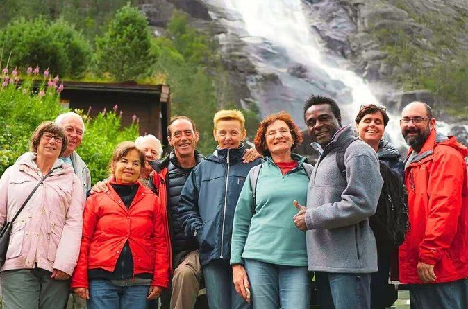 Haugesund Shore Excursion: Åkrafjorden & Langfoss waterfall