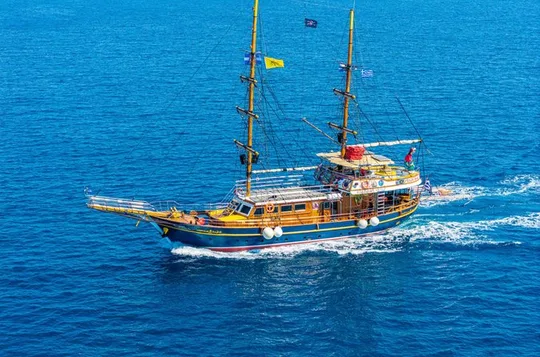 3 Island Cruise Tour in Kos Island with Personalized Audio Guide