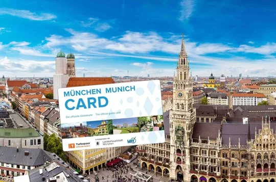 Official Munich City Card with public transport & discounts