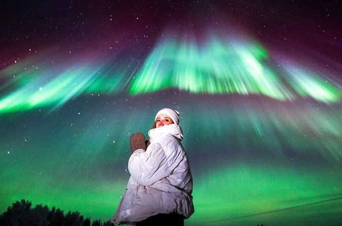 Rovaniemi:%100 Guaranteed Northern Lights Hunt&Free Photos