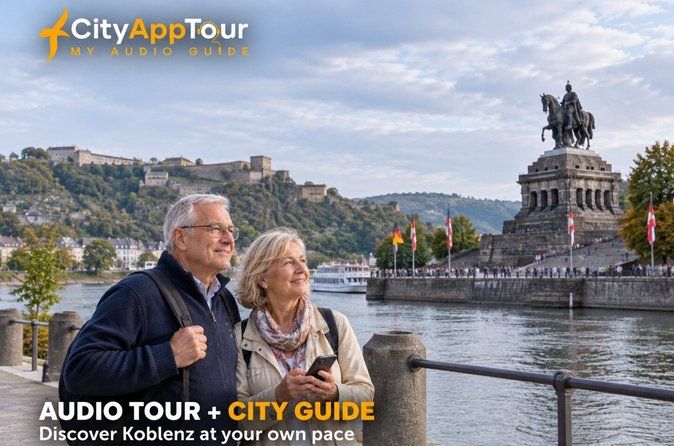 Koblenz: City Walk with Audio Guide in 7 Languages on your Phone