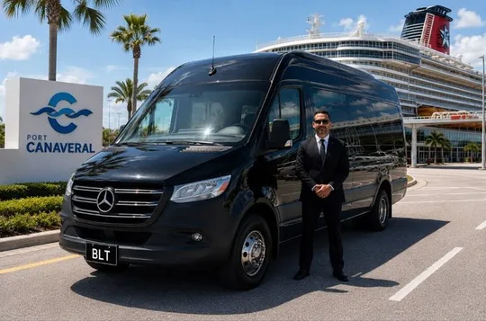 11 Passengers Van Orlando Airport to Port Canaveral One Way