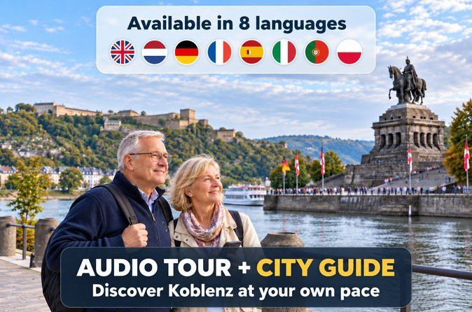 Koblenz: City Walk with Audio Guide in 7 Languages on your Phone