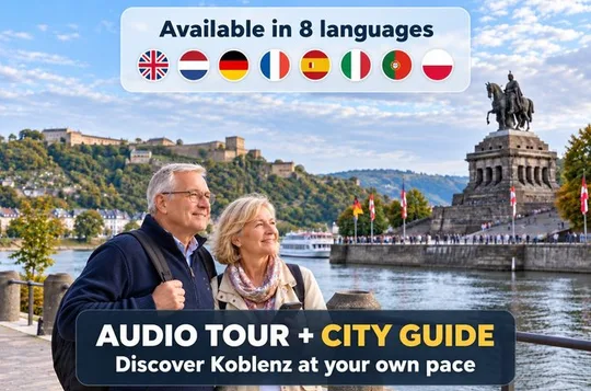 Koblenz: City Walk with Audio Guide in 7 Languages on your Phone