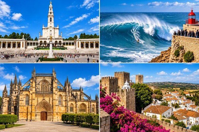 Fátima, Batalha, Nazaré & Óbidos Private Tour from Lisbon